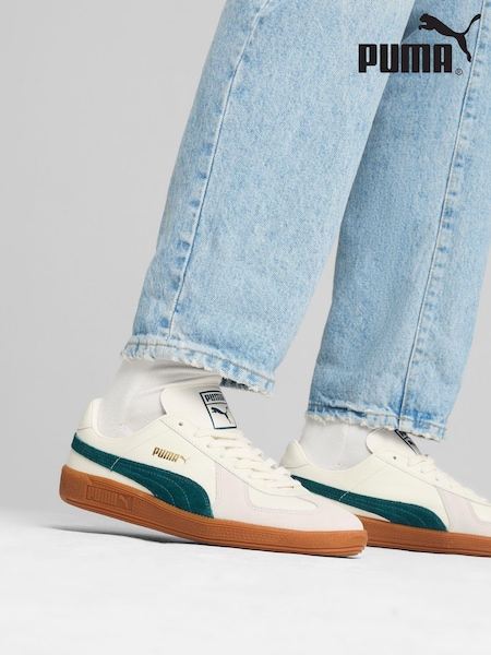 Puma Cream Army Trainers (690245) | €49