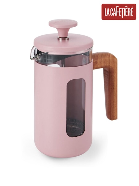La Cafetiere Pink Pisa 3 Cup Glass Cafetiere (690283) | ₪141
