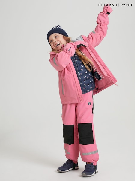 Polarn O. Pyret Pink Waterproof Shell Jacket (690403) | €51