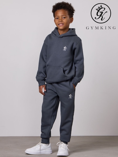 Grey - Gym King Older Kids Fundamental Joggers
