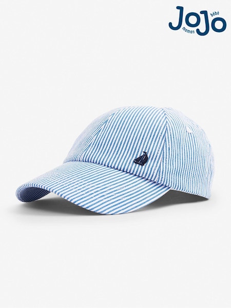 JoJo Maman Bébé Blue Striped Cap (690783) | 841 UAH