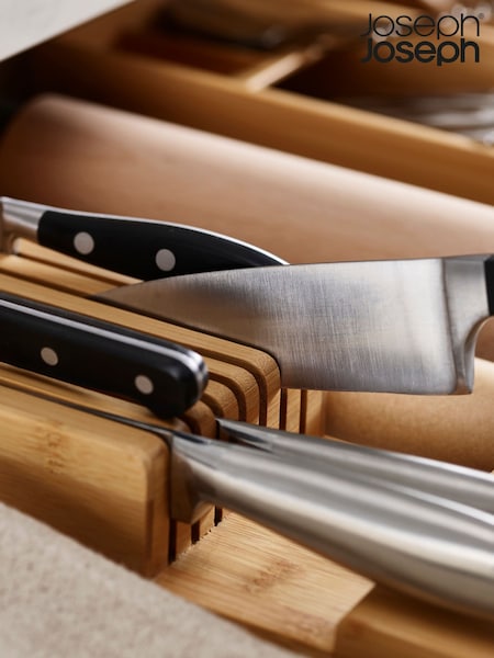 Joseph Joseph Brown DrawerStore Bamboo 2 Tier Knife Organiser (691051) | €37