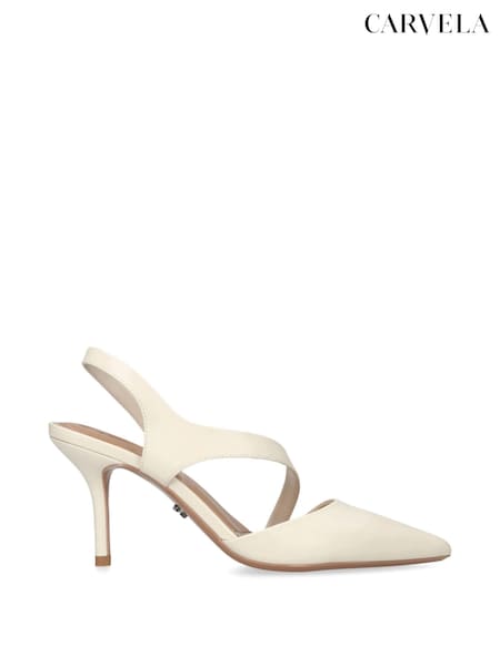 Cream - Pantofi Carvela Symmetry Court (692162) | 622 LEI