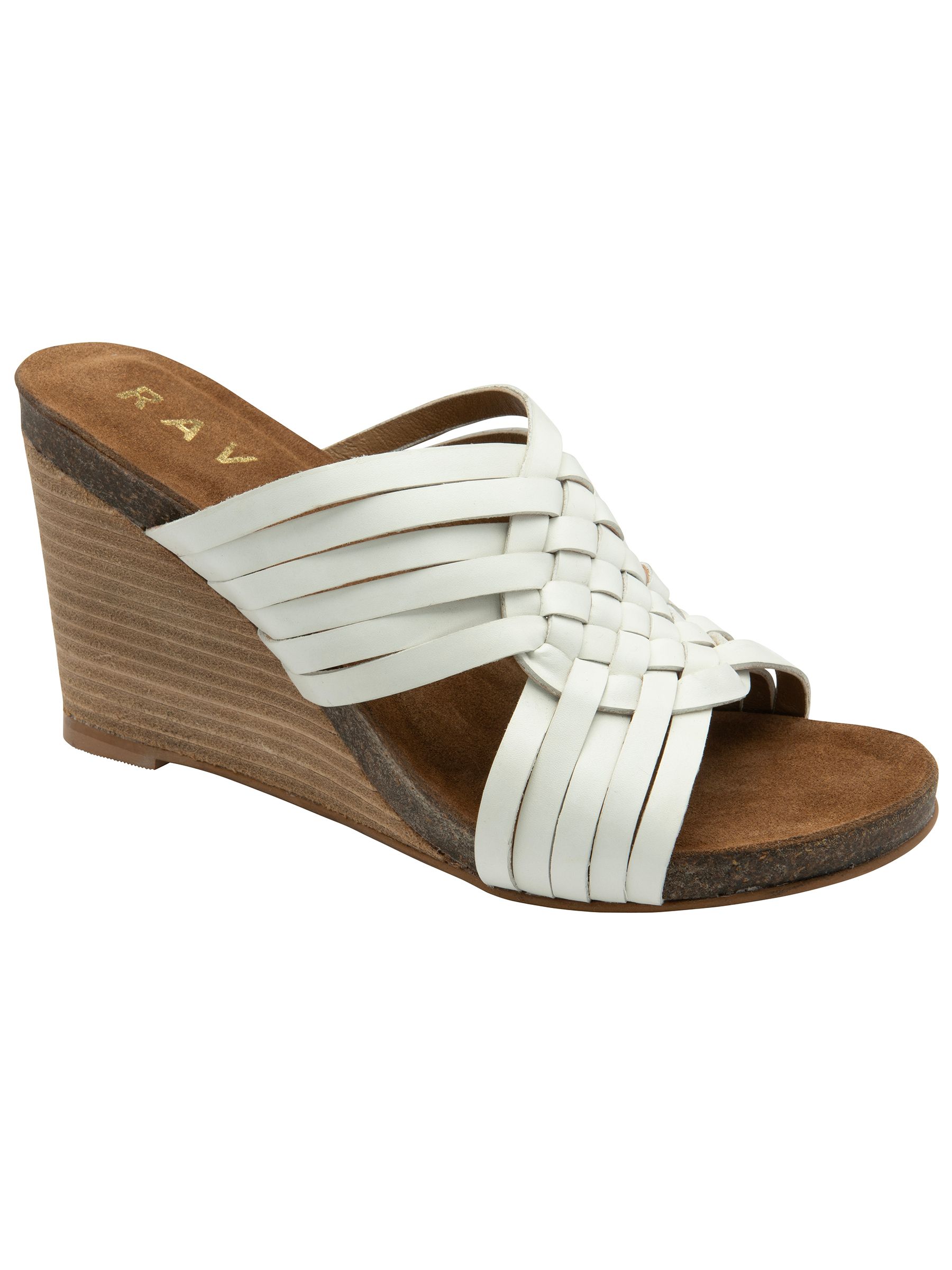 Ravel leather espadrille wedge best sale