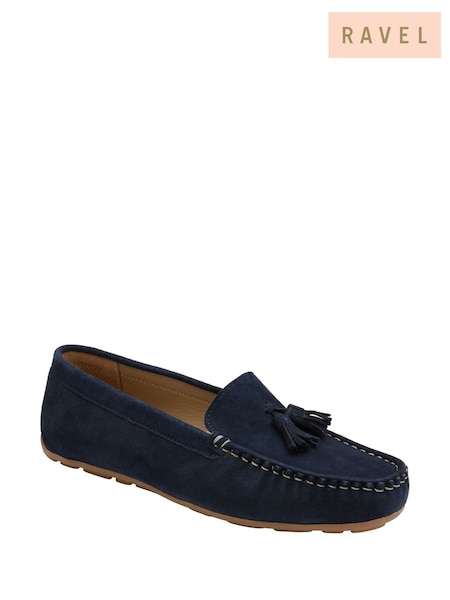 Ravel Blue Leather Loafers (693005) | R$ 590