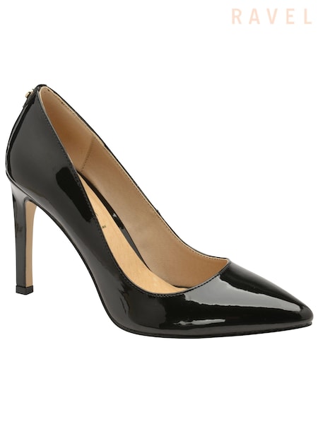 Ravel Black Stiletto Heel Court Shoes (693226) | ₪327