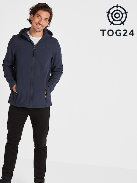 Tog 24 Blue/Black Feizor Softshell Hooded and Waterproof Jacket (693260) | €69