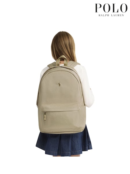 Cream - Polo Ralph Lauren Kids Color Backpack