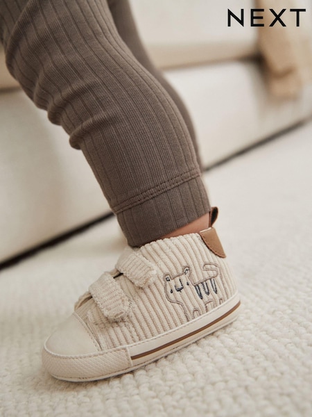 Neutraali tiikeri - Two Strap Easy Fastening Baby Trainers (0-24mths) (693626) | €9 - €10