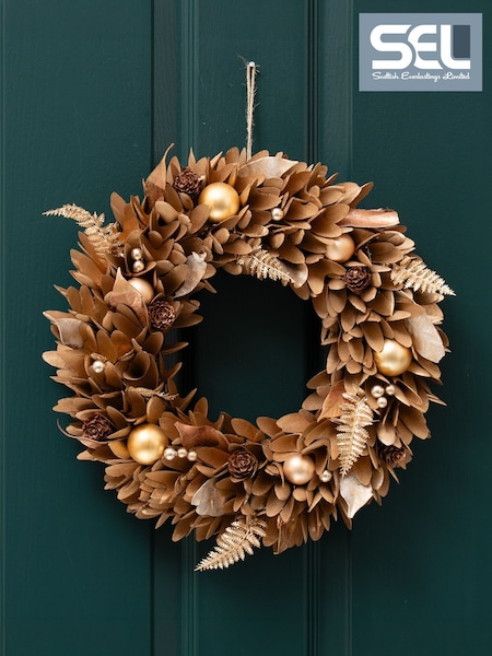 Scottish Everlastings Ltd Wood Shave Wreath