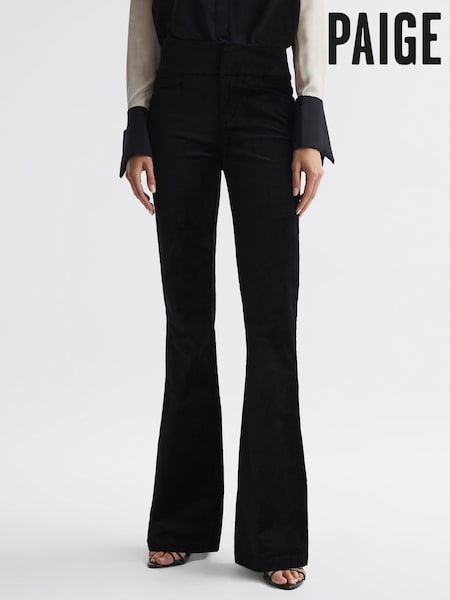 Paige Velvet Flared High Rise Jeans (694727) | €429