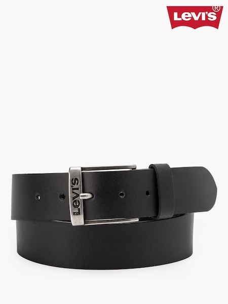 Levi's® Black Leather Duncan Belt (694847) | LEI 223