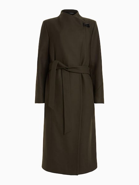 AllSaints Green Riley Coat (696587) | €217