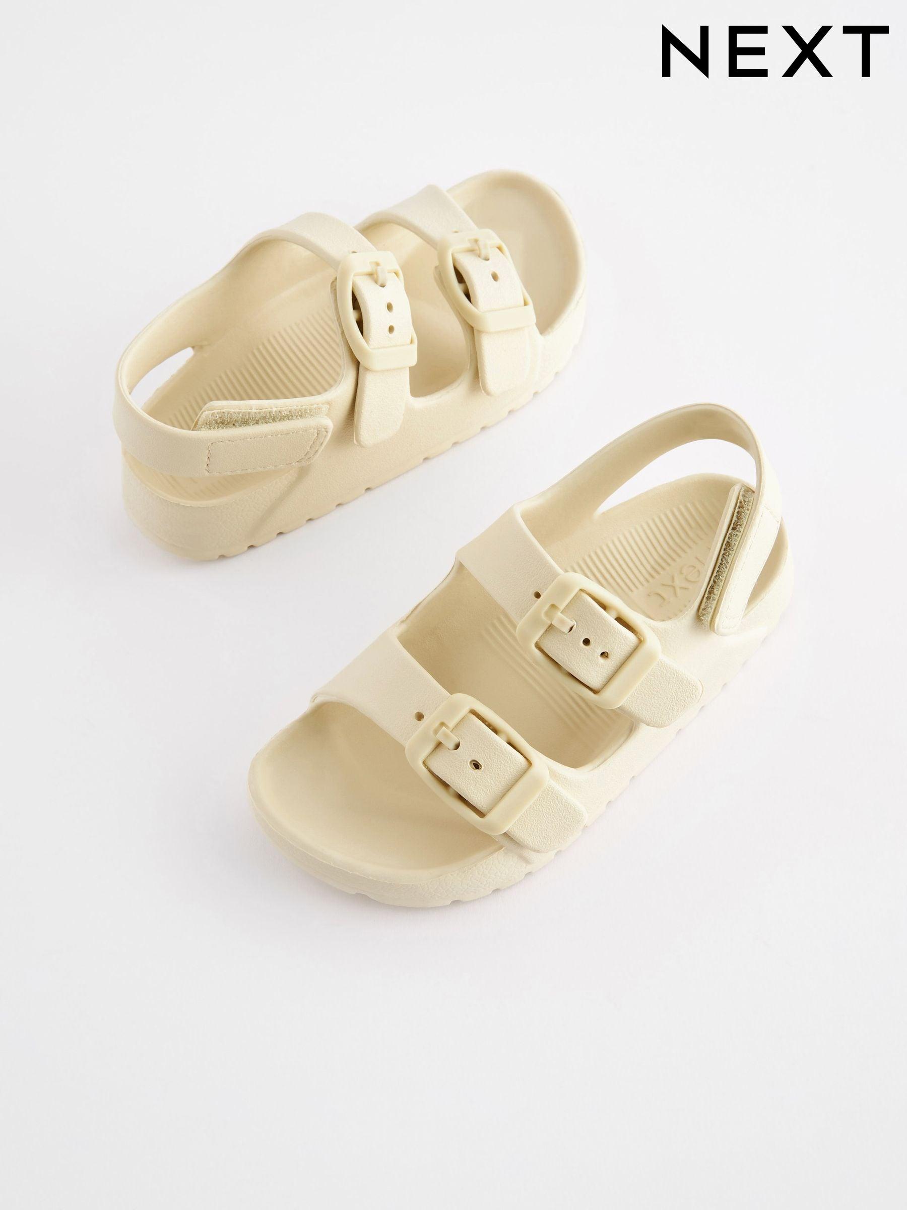 Boys Sandals Cream Plain Half Size Next Luxembourg
