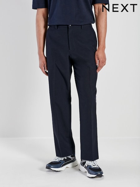 Navy Blue Smart Jogger Trousers (697712) | AED76