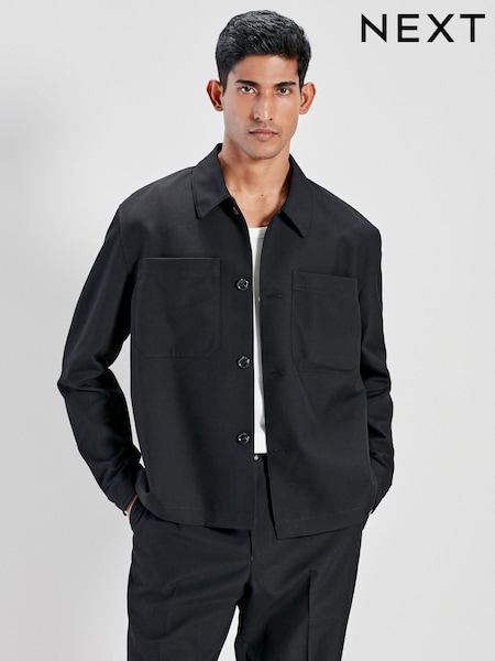 Smart Slim Fit Shacket (697717) | ‏11 ر.ع.‏