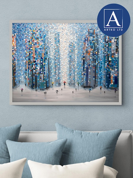 Artko Grey Metropolitan Dreams by Ekaterina Ermilkina Framed Art (698740) | €116