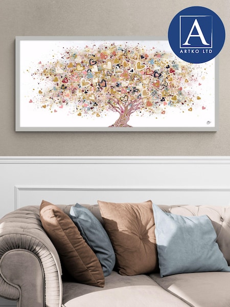 Artko Grey I Have My Heart by Sara Otter Framed Art (698881) | €129