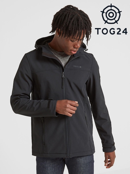 Tog 24 Black Chrome Feizor Softshell Hooded and Waterproof Jacket (698887) | R$ 485