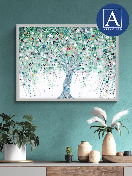 Artko Grey Wishing Willow by Sara Otter Framed Art (698889) | €116