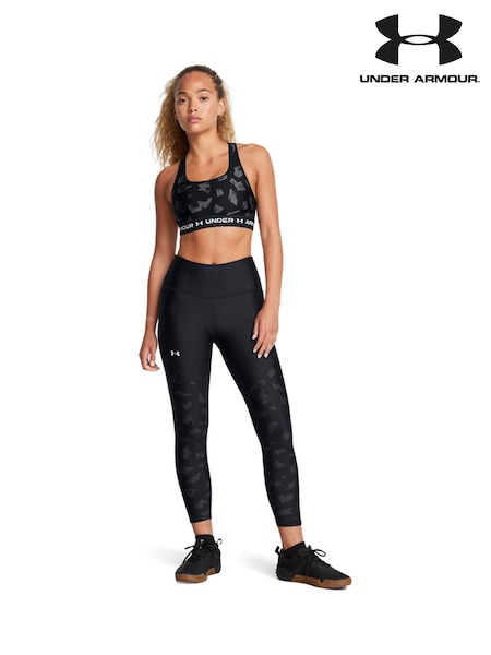 Under Armour Black Tech Print Panel Ankle Leg Leggings (699328) | AED145