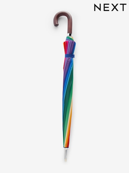 Multicolour Rainbow Large Umbrella (699427) | $33