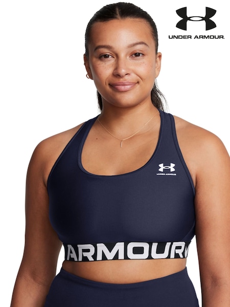 Azul - Under Armour Heat Gear Authentic Bra (699448) | R$ 265
