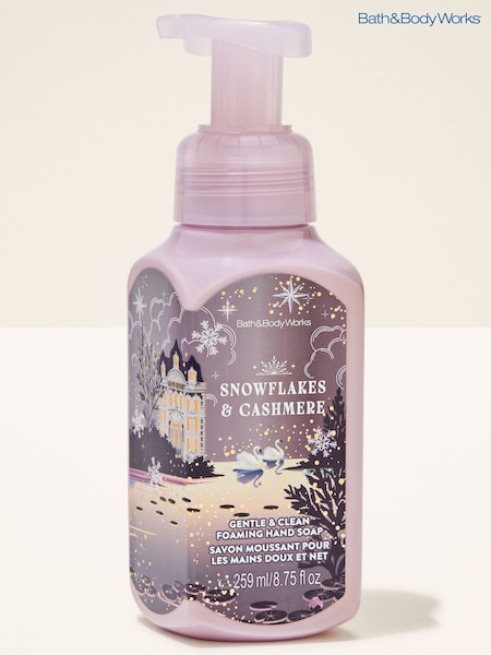 Snowflakes and Cashmere - Bath & Body Works Gentle & Clean Foaming Hand Soap 259ml
