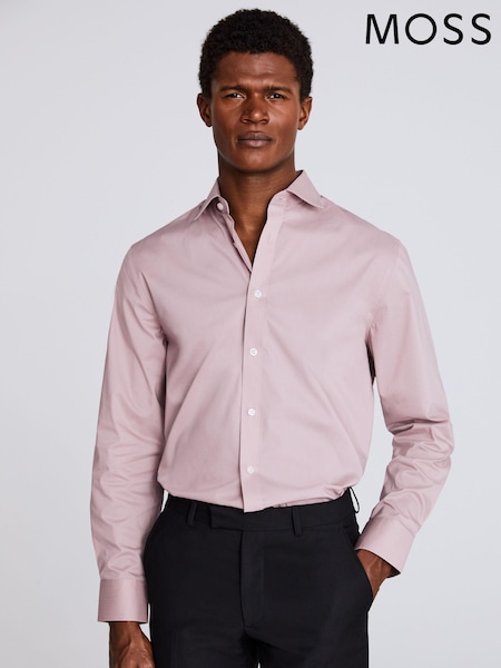 MOSS Regular Fit Pink Stretch Shirt (700122) | €11.50