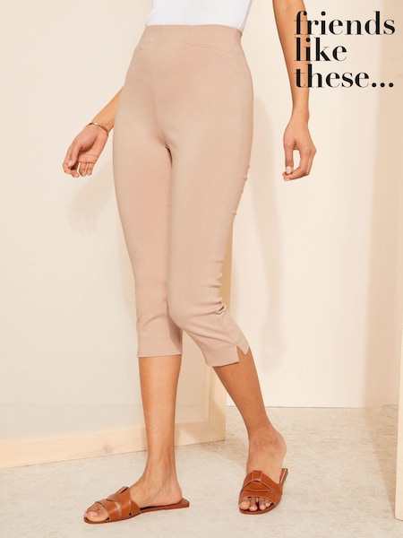 Friends Like These Cropped Comfort Scultping Stretch Trousers (700264) | 15 €