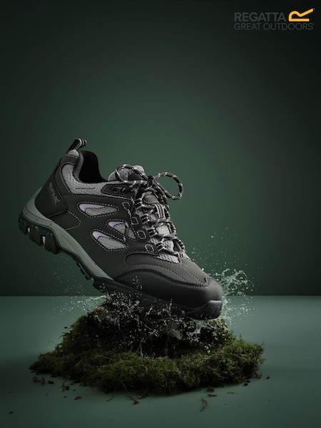 Regatta Black Womens Holcombe IEP Low Waterproof Walking Boots (700573) | AED183
