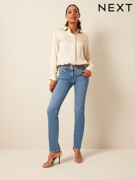 Smoky Blue Slim Lift And Shape Jeans (702604) | €12