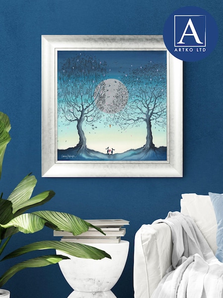 Artko Silver Hope Moon II by Catherine J Stephenson Framed Art (702782) | €129