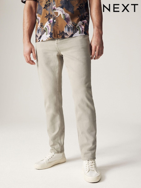 Stone Natural Regular Fit Overdyed Denim Jeans (702853) | €6