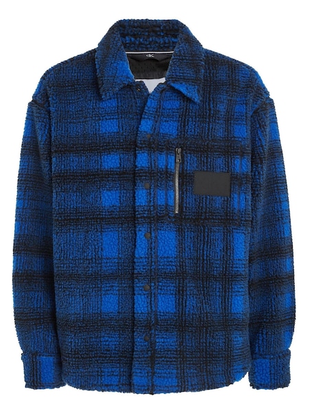 Calvin Klein Jeans Blue Check Overshirt (702951) | 138 €