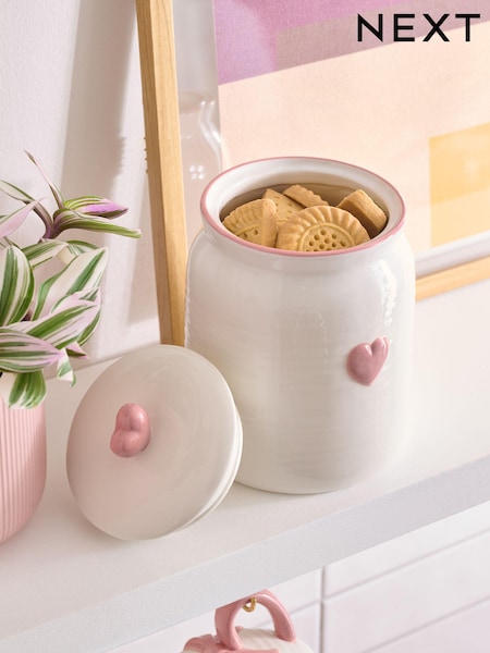 Heart Biscuit Jar (703355) | ‏98 ر.ق.