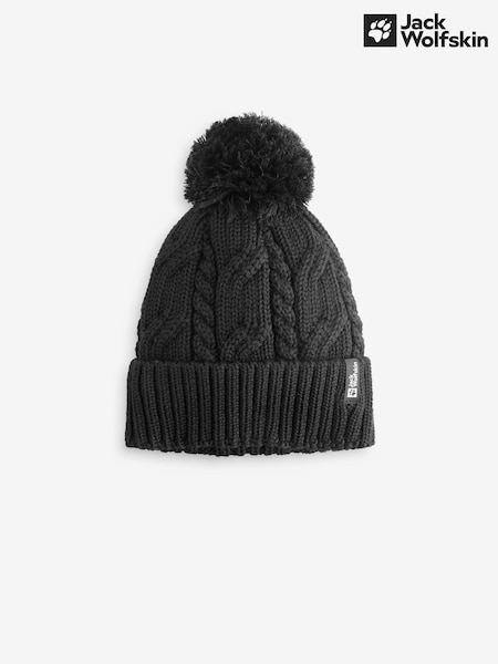 Jack Wolfskin Mens Highloft Black Gloves (703994) | AED131