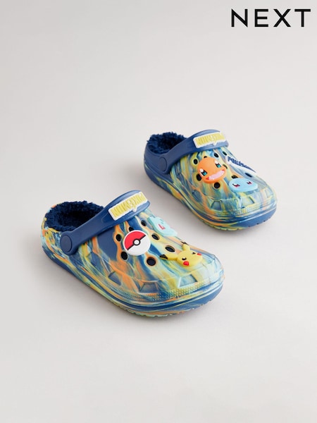 أزرق شكل رخامي - Pokemon Warm Lined Slipper Clog (704274) | ‏42 ر.ق. - ‏49 ر.ق.