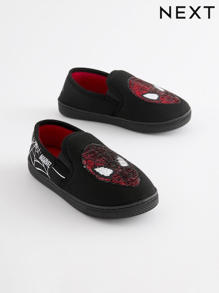 Black Spider-Man Cupsole Slippers (704348) | €16 - €18