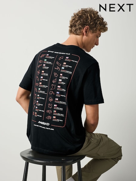 Black - Regular Motogp T-shirt