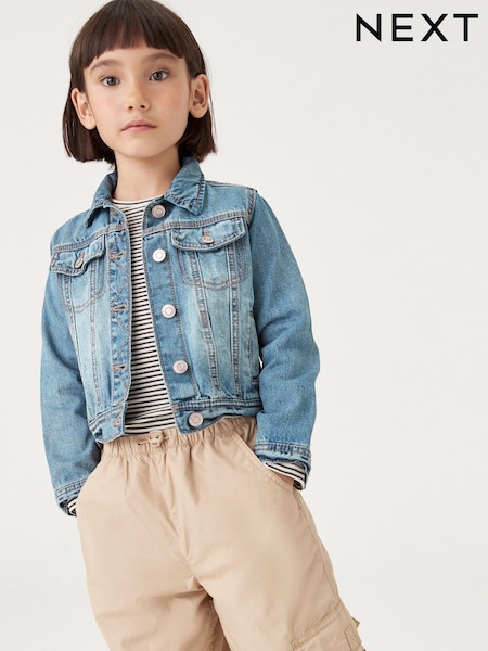 Srednje modra - Western 100% Cotton Jacket (3-16yrs) (705445) | € 22 - € 29