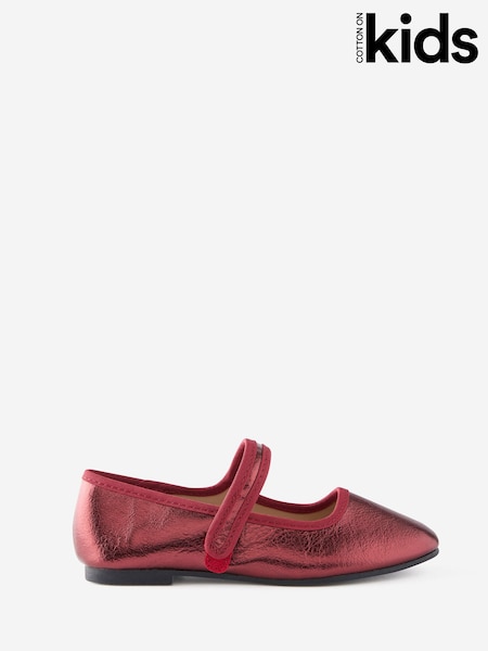 Red - Cotton On Olivia Ballet Flats