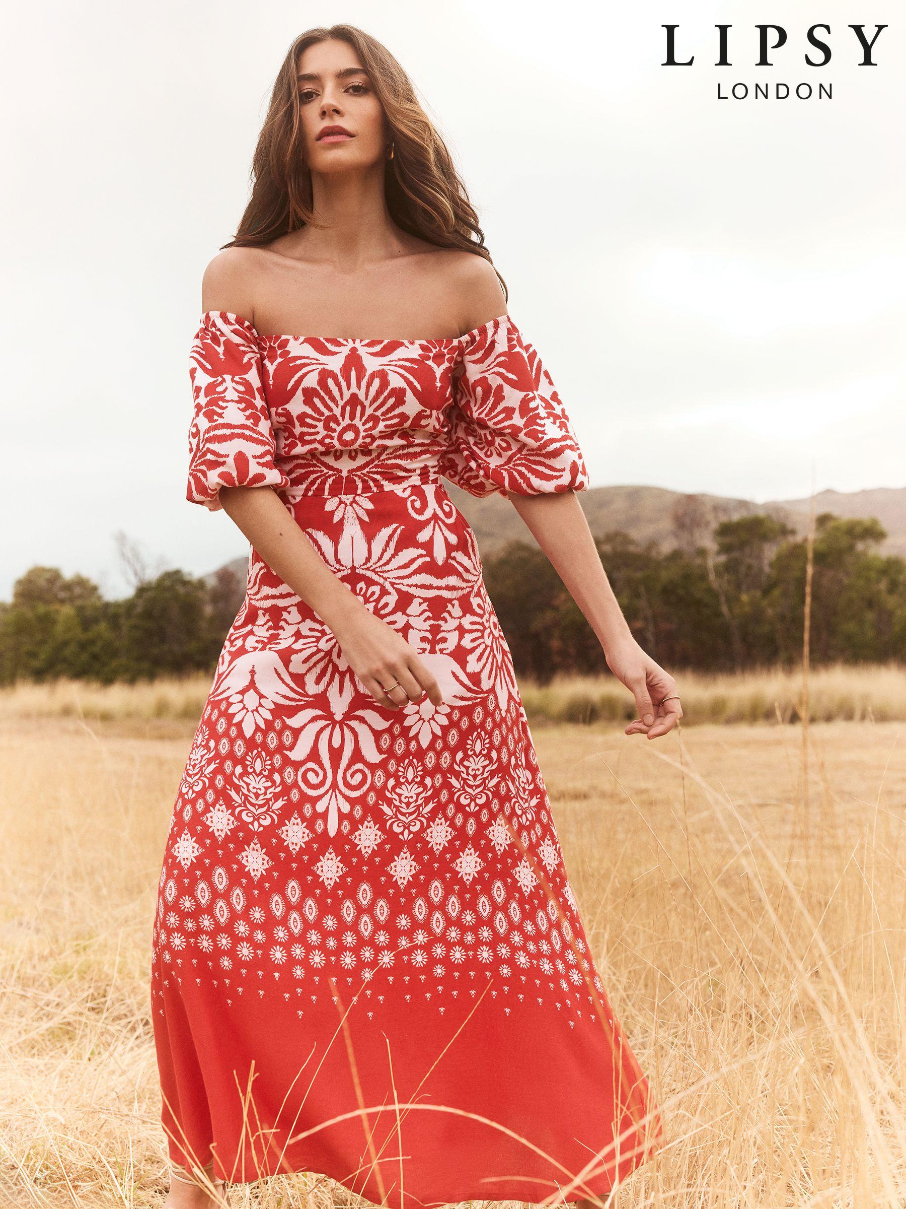 Petite off the shoulder maxi dress online