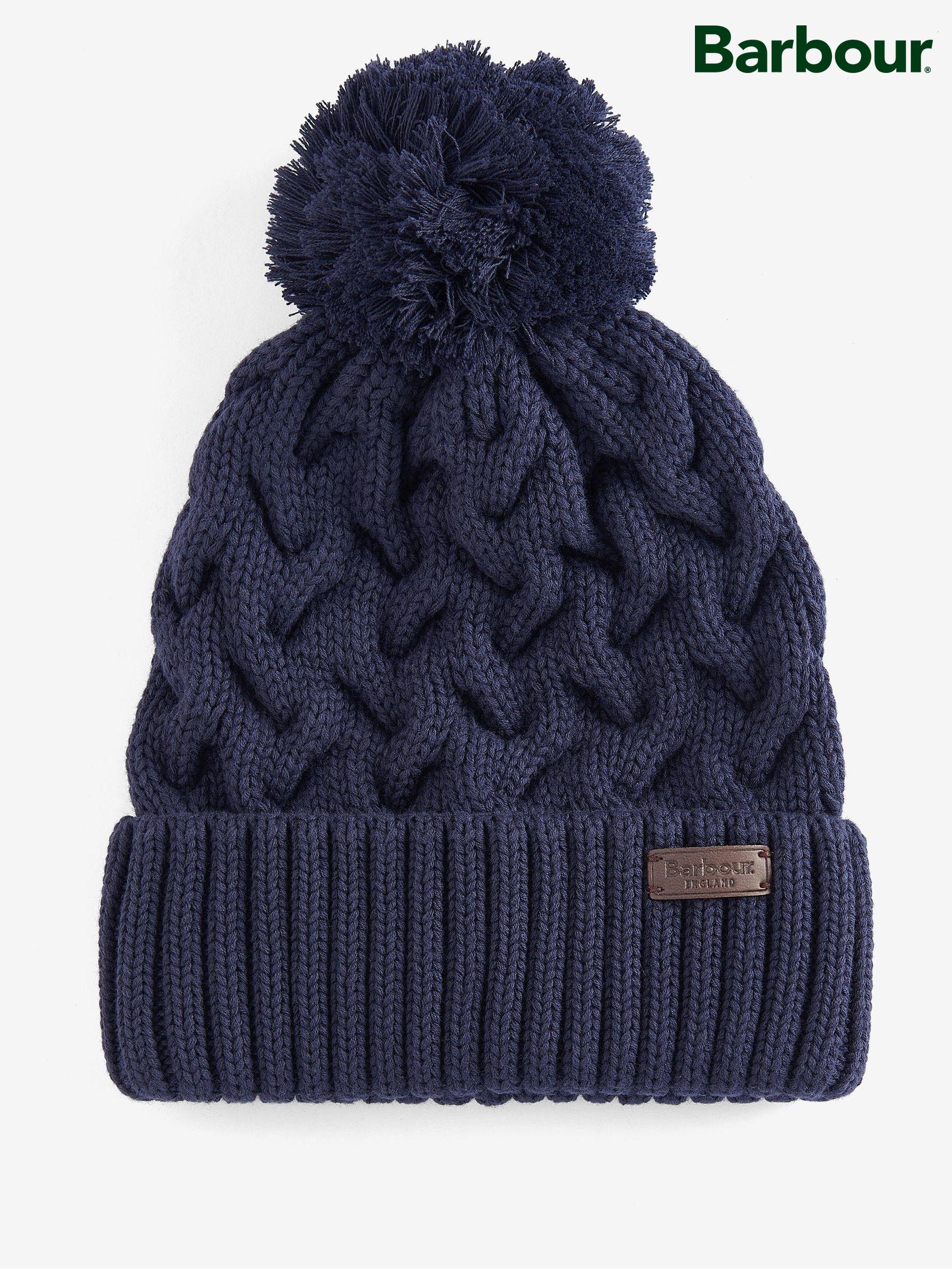 Barbour bobble hat mens shop
