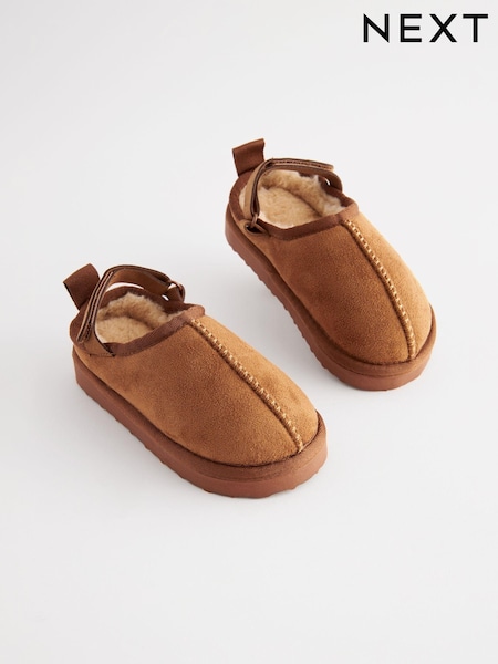 タン ブラウン - Cosy Slipper Mules (706836) | ¥ 2,330 - ¥ 2,920