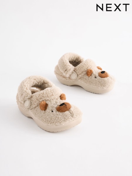 Neutral Bear Lined Clog Slippers (706897) | AED49 - AED60