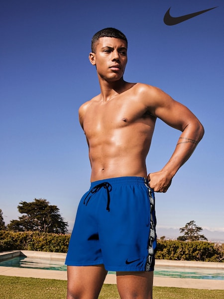 Nike Blue 5 Inch Essential Volley Swim Shorts (707106) | €53