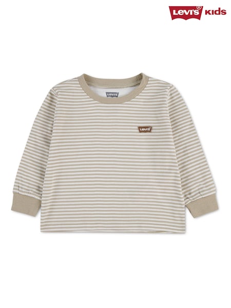 Luonnollinen - Levi's® Striped Long Sleeve T-shirt