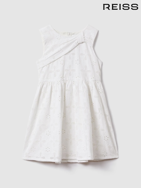 Reiss Mabel Cotton Broderie Lace Dress (707166) | 120 €