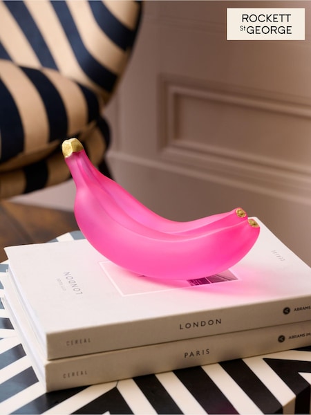 Rockett St George Pink Banana Ornament (707424) | €22